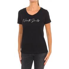 North Sails Womenss short sleeve t-shirt 9024330 Black