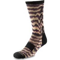 Dakine Step Up Socks Ochre Stripe/Port Brown