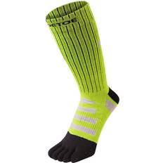 ToeToe Mens & Ladies Outdoor 3D Terry Walker Cushioned Wool Socks Black & Green 9-11