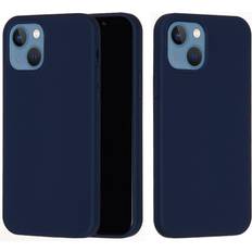 Iphone 13 mini silikone cover MAULUND iPhone 13 Mini Liquid Silikone Cover Mørkeblå