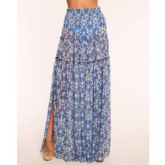 Skirts Ramy Brook Mertie Coverup Maxi Skirt in Mirror