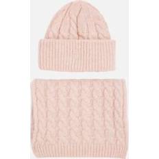 Tommy Hilfiger Unisexo Tops Tommy Hilfiger Timless Scarf Beanie GP AW0AW13910 - Rosa