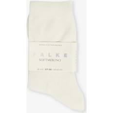 Clothing Falke Soft Merino Women's Ankle Socks 39-40, OFF WHITE