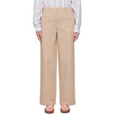 Clothing Acne Studios Beige Patch Trousers AE0 Sand beige