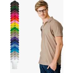 Slids - Unisex Overdele Clique Classic Lincoln polo t-shirt, Antracit Melange