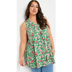 Jersey Débardeurs Yours Swing Vest Top Green