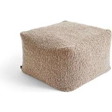 Beige Poufs Hay Snug Pouffe