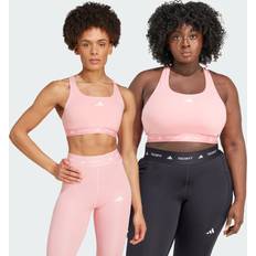 Recycled Materials Bras adidas Techfit Medium-Support Bra Semi Pink Spark D-DD