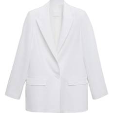 Mango Blazere Mango Blazer 'ELELI' hvid hvid