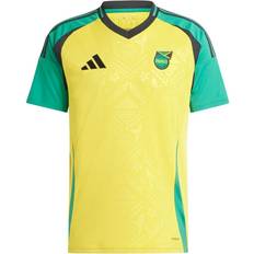 Short Sleeve National Team Jerseys adidas Men Jamaica 24 Home Jersey