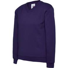 Purple Sweatshirts Children's Clothing Uneek UC206 Childrens Sweatshirt 9-10Y, COLOUR: Purple