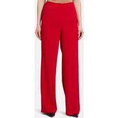 Donna Abiti Vera Mont Pantaloni Con Pieghe - Rosso