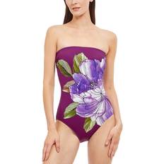 One Size Badkleding Gottex Wildflower Bandeau One-Piece