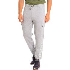 La Martina Mens Jogger Sports Pants TMT011-FP538 Grey Cotton