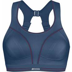 Shock Absorber Womens Ultimate Run High Impact Sports Bra Blue Polyamide