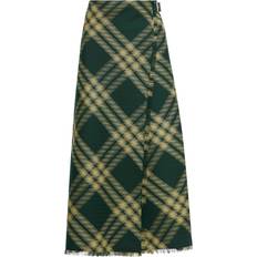 Burberry Green Skirts Burberry long wool skirt Woman Green