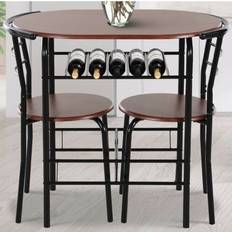 Furniture Bar Set Black/Brown