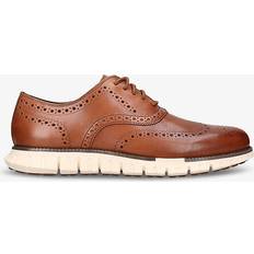 Cole Haan Zerøgrand Wingtip Oxford Shoes beige