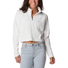 Columbia Women Blouses Columbia Women's Glacial Cropped Top, Sea Salt