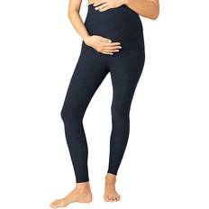 Tessuto Collant Beyond Yoga Spacedye LoveTheBump Maternity Pocket Midi Legging Women's Nocturnal Navy