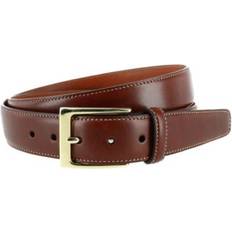 Elastane/Lycra/Spandex Belts Trafalgar Men's Classic 30mm Cortina Leather Belt, Honey Maple