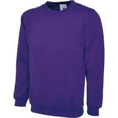 Purple - Unisex Tops Uneek Classic Sweatshirt UC203 Purple Colour: Purple