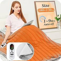 heated throw sherpa Blankets
