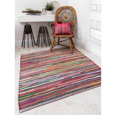 Second Nature Online Medium Rainbow Eco Friendly Chindi Multicolour 60x90cm