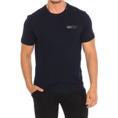 Philipp Plein Kläder Philipp Plein Sport TIPS414 Mens short sleeve t-shirt Blue