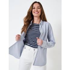 Crew Clothing Bracken Oxford Shirt, Light Blue