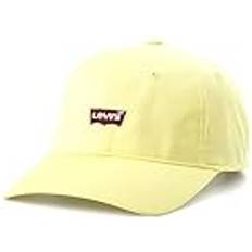 Levi's Unisex Caps Levi's womens adjustable curve flexfit cap housemark pastel yellow