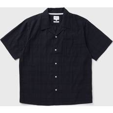 Norse Projects Tops Norse Projects Carsten Relaxed Dobby Check Shirt - Dark Navy