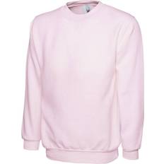 Pink - Unisex Jumpers Uneek Classic Sweatshirt UC203 Pink Colour: Pink