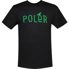 Poler Furry Pigeon Short Sleeve T-shirt Green Man