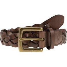 Polo Ralph Lauren Belts Polo Ralph Lauren Logo-engraved Braided Leather Belt X