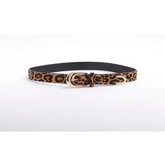 Leopard - Women Belts River Island Womens Black Leopard Print Belt