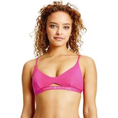 Tommy Hilfiger Pink Swimwear Tommy Hilfiger Logo Waistband Bikini Top