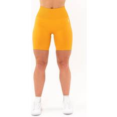 V3 Apparel Womens Limitless Seamless Shorts Orange Polyamide