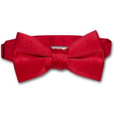 Boys Ties & Bow Ties Children's Clothing Vesuvio Napoli BOY'S BOWTIE Solid RED Color Youth Bow Tie