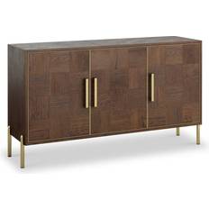 Brown Sideboards Roseland Furniture Moira Oak Brown 3 Sideboard