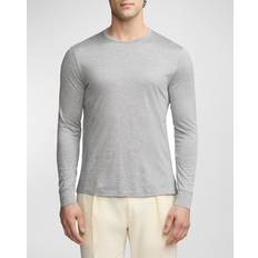 Ralph Lauren T-shirts Ralph Lauren Men's Silk-Cotton Jersey T-Shirt GREY MELANGE 2X-Large