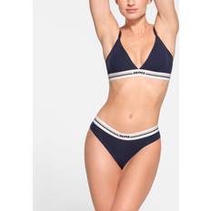 XXS Bikini Sets SKIMS Logo Bikini Blue Fits Everybody