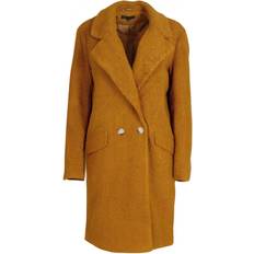 Marks & Spencer Outerwear Marks & Spencer Womens Boucle Teddy Coat Tan