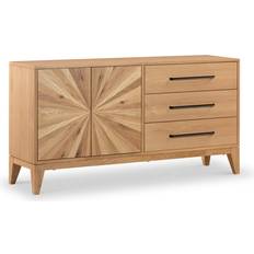 Pink Cabinets Roseland Furniture Sunburst Oak 2 3 Sideboard