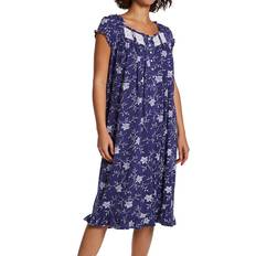 Azul - Mujer Camisones Eileen West Cap Sleeve Waltz Nightgown Navy Port