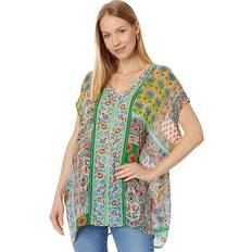 Multicolored Blouses Johnny Was Diskana Alexandra Printed Blouse Multi