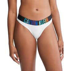 Elastane/Lycra/Spandex Panties Calvin Klein Intense Power Pride Thong White