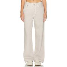 Beige - Mujer Pantalones vaqueros Agolde Low Slung Baggy Jeans