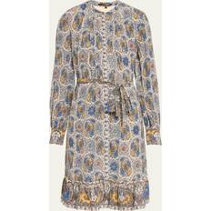 Kobi Halperin Lexie Belted Shirt Dress Skyline Multi