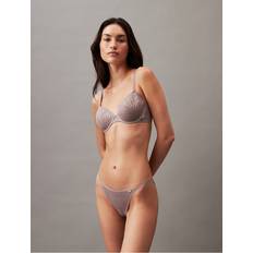 Calvin Klein Sheer Marquisette Lace Demi Bra